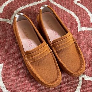 Rothy’s Driver Loafer, Amber, Size 7.5, like new